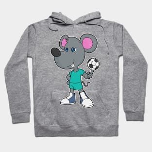 Mouse Soccer player Soccer Hoodie